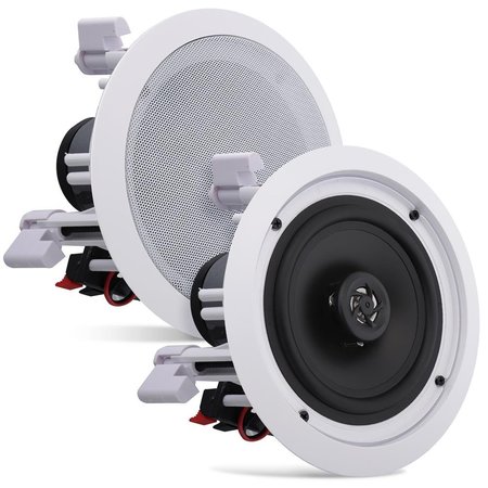 PYLE Dual 6.5" In-Wall/Ceiling 16 Ohm Speaker, PDIC1661RD PDIC1661RD